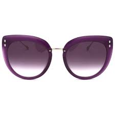 Isabel Marant Purple Round Sunglasses