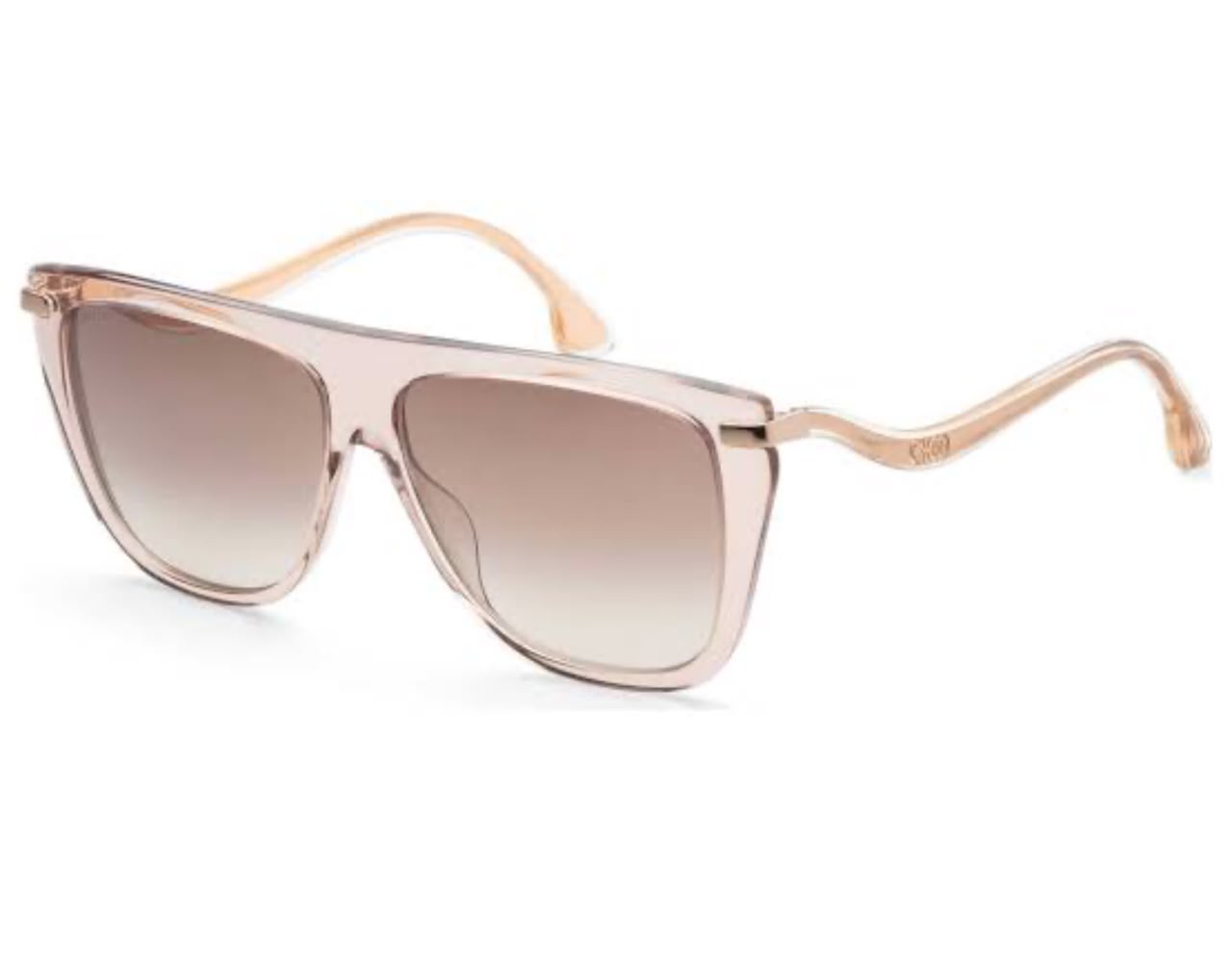 Jimmy Choo Nude Pink Gold Glitter
