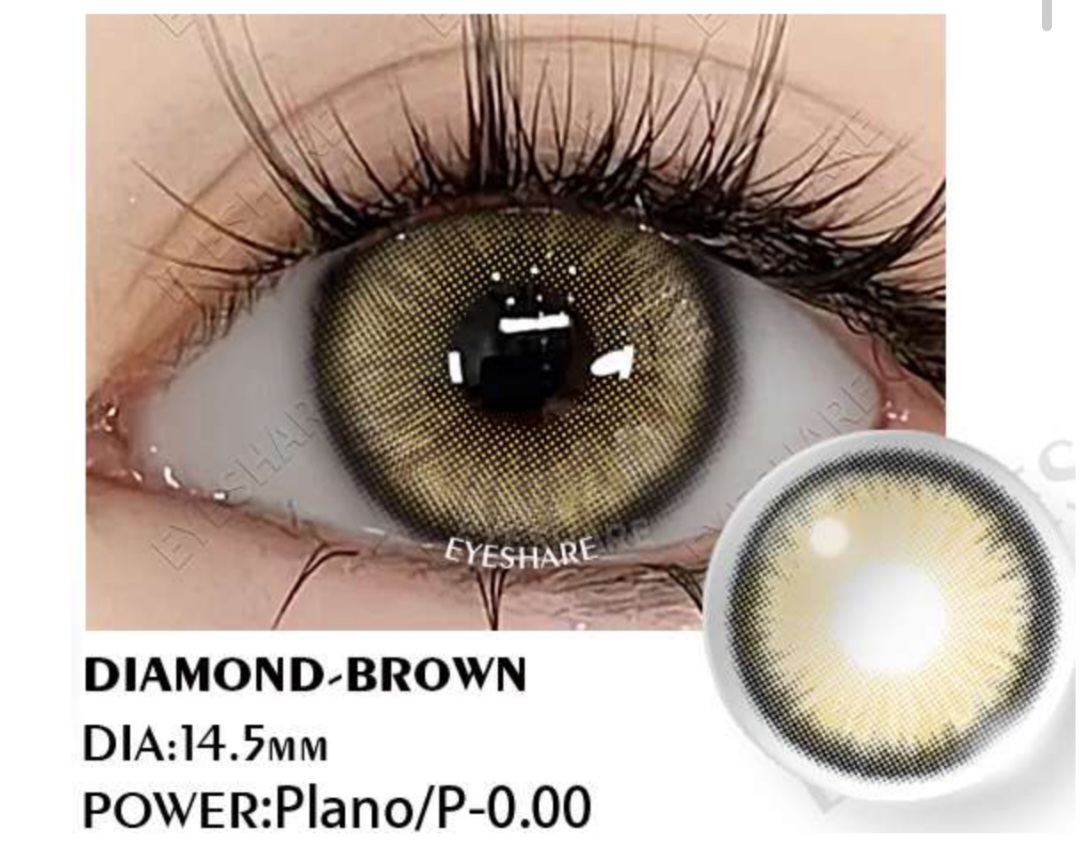 Diamond Brown -2.00d