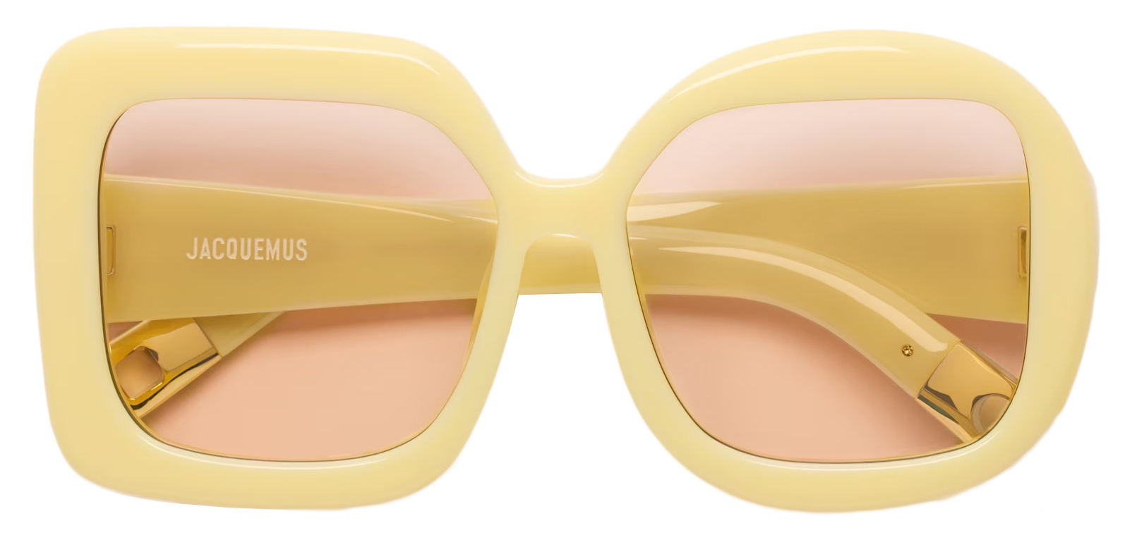 Jacquemus Yellow Sunglasses