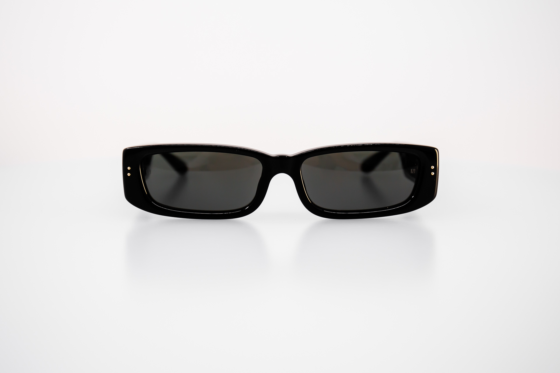 Linda Farrow Black Sunglasses